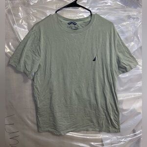 Nautica Men's Sage Green Short Sleeve Tee